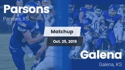 Matchup: Parsons vs. Galena  2019