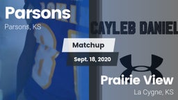 Matchup: Parsons vs. Prairie View  2020
