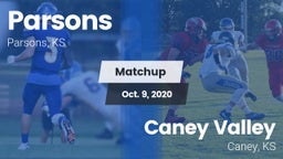 Matchup: Parsons vs. Caney Valley  2020