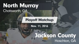 Matchup: North Murray vs. Jackson County 2016