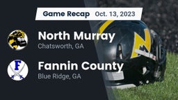 Recap: North Murray  vs. Fannin County  2023