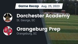 Recap: Dorchester Academy  vs. Orangeburg Prep  2023