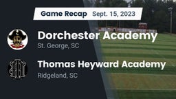 Recap: Dorchester Academy  vs. Thomas Heyward Academy 2023