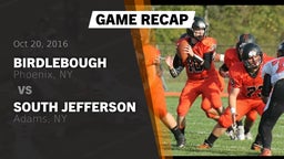 Recap: Birdlebough  vs. South Jefferson  2016