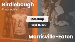 Matchup: Birdlebough vs. Morrisville-Eaton 2017