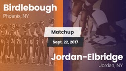 Matchup: Birdlebough vs. Jordan-Elbridge  2017