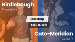 Matchup: Birdlebough vs. Cato-Meridian  2018