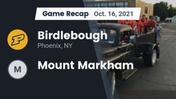 Recap: Birdlebough  vs. Mount Markham 2021