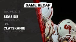 Recap: Seaside  vs. Clatskanie  2016