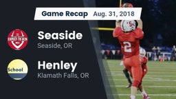Recap: Seaside  vs. Henley  2018