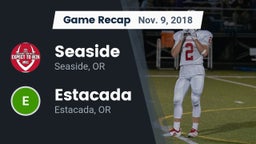 Recap: Seaside  vs. Estacada  2018