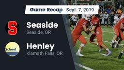 Recap: Seaside  vs. Henley  2019