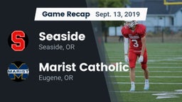 Recap: Seaside  vs. Marist Catholic  2019