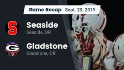 Recap: Seaside  vs. Gladstone  2019