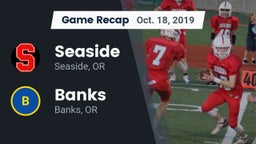 Recap: Seaside  vs. Banks  2019