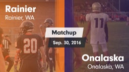 Matchup: Rainier vs. Onalaska  2016