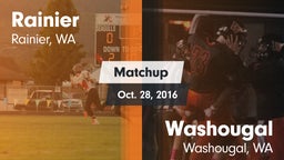 Matchup: Rainier vs. Washougal  2016