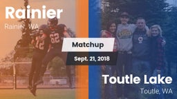 Matchup: Rainier vs. Toutle Lake  2018