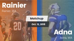 Matchup: Rainier vs. Adna  2018