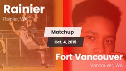 Matchup: Rainier vs. Fort Vancouver  2019