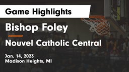 Bishop Foley  vs Nouvel Catholic Central  Game Highlights - Jan. 14, 2023