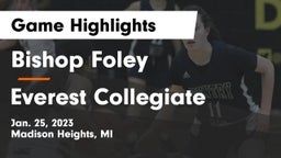 Bishop Foley  vs Everest Collegiate  Game Highlights - Jan. 25, 2023
