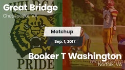 Matchup: Great Bridge vs. Booker T Washington  2017