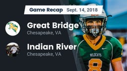 Recap: Great Bridge  vs. Indian River  2018