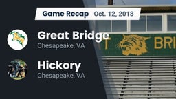 Recap: Great Bridge  vs. Hickory  2018