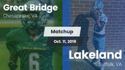 Matchup: Great Bridge vs. Lakeland  2019