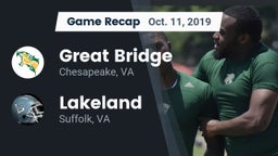 Recap: Great Bridge  vs. Lakeland  2019