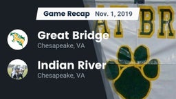 Recap: Great Bridge  vs. Indian River  2019