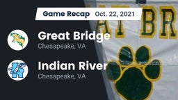 Recap: Great Bridge  vs. Indian River  2021