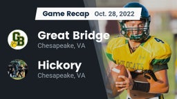 Recap: Great Bridge  vs. Hickory  2022