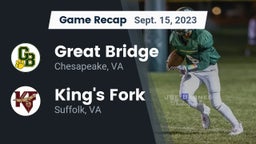 Recap: Great Bridge  vs. King's Fork  2023