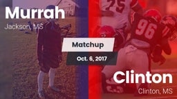 Matchup: Murrah vs. Clinton  2017