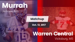 Matchup: Murrah vs. Warren Central  2017
