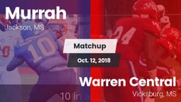 Matchup: Murrah vs. Warren Central  2018
