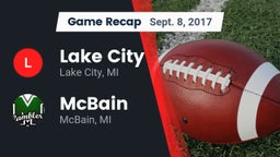 Recap: Lake City  vs. McBain  2017