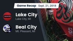 Recap: Lake City  vs. Beal City  2018