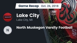 Recap: Lake City  vs. North Muskegon Varsity Football 2018
