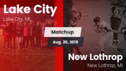 Matchup: Lake City vs. New Lothrop  2019