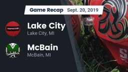 Recap: Lake City  vs. McBain  2019