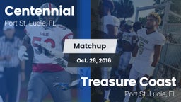 Matchup: Centennial vs. Treasure Coast  2016