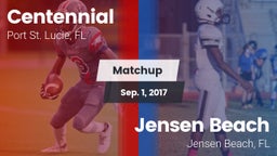 Matchup: Centennial vs. Jensen Beach  2017