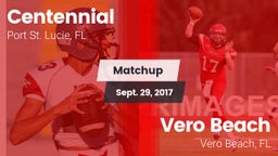 Matchup: Centennial vs. Vero Beach  2017