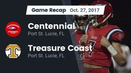 Recap: Centennial  vs. Treasure Coast  2017