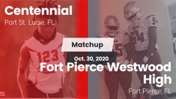 Matchup: Centennial vs. Fort Pierce Westwood High 2020