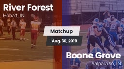 Matchup: River Forest vs. Boone Grove  2019