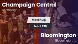 Matchup: Central vs. Bloomington  2016